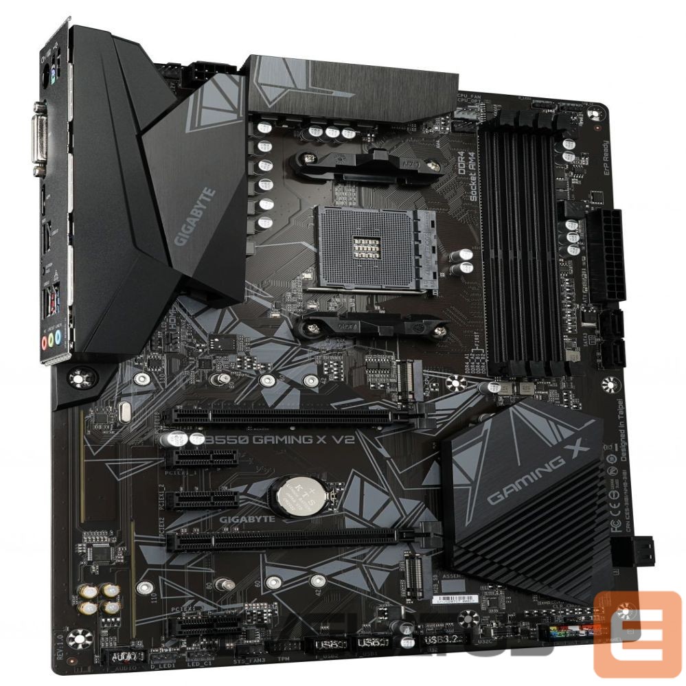 Intel protsessori emaplaat Gigabyte B550 GAMING X V2 Processor family AMD, Processor socket AM4, DDR4 DIMM, Memory slots 4, Chipset AMD B, ATX