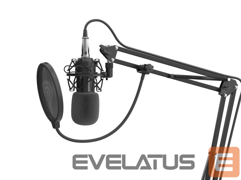 Muu arvutitarvik Genesis Gaming Microphone Radium 300 Black, Wired