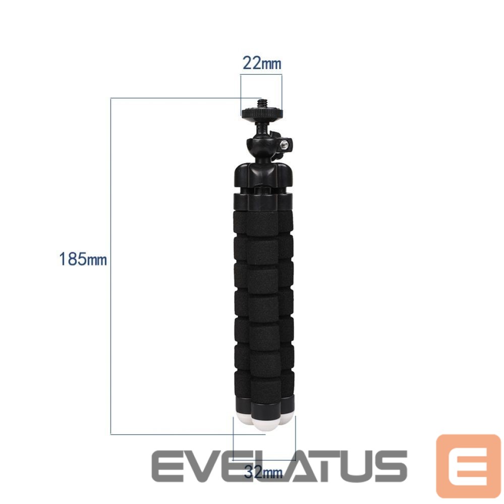 Kaameratarvik Hurtel Eleastic tripod for a phone and a selfie camera