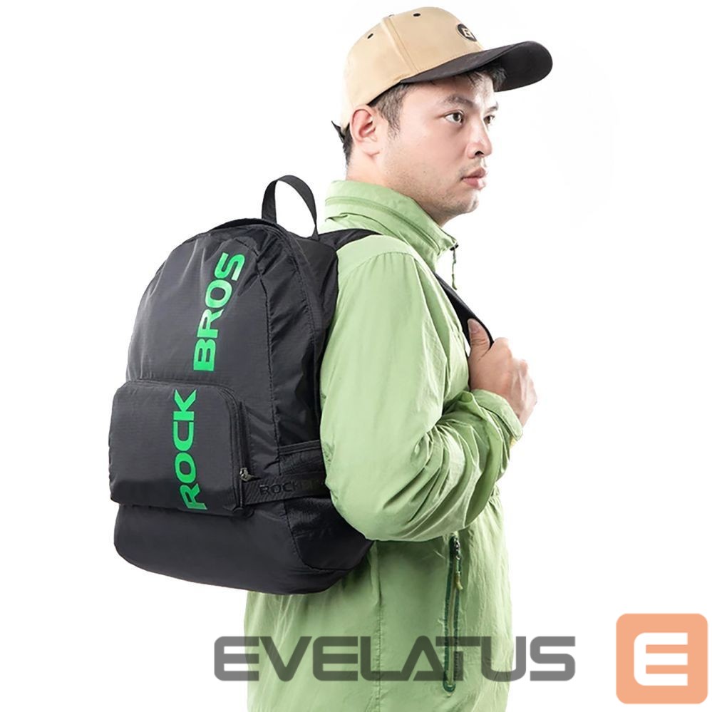 Jalgratta tarvik Rockbros Rockbros H10-BK sports foldable backpack 18 l - black