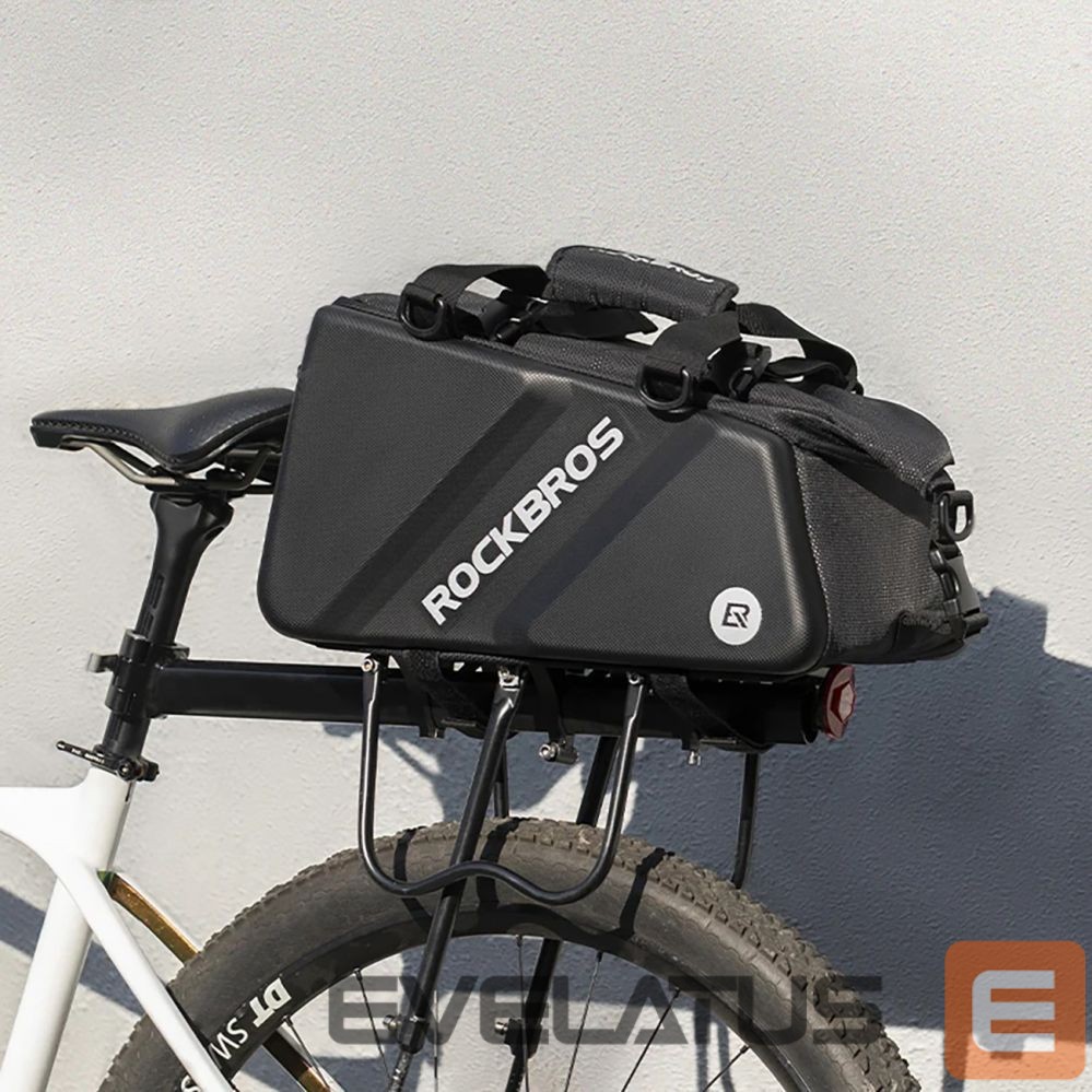 Jalgratta tarvik Rockbros Rockbros 30140090001 bicycle bag for trunk 11.6l - black