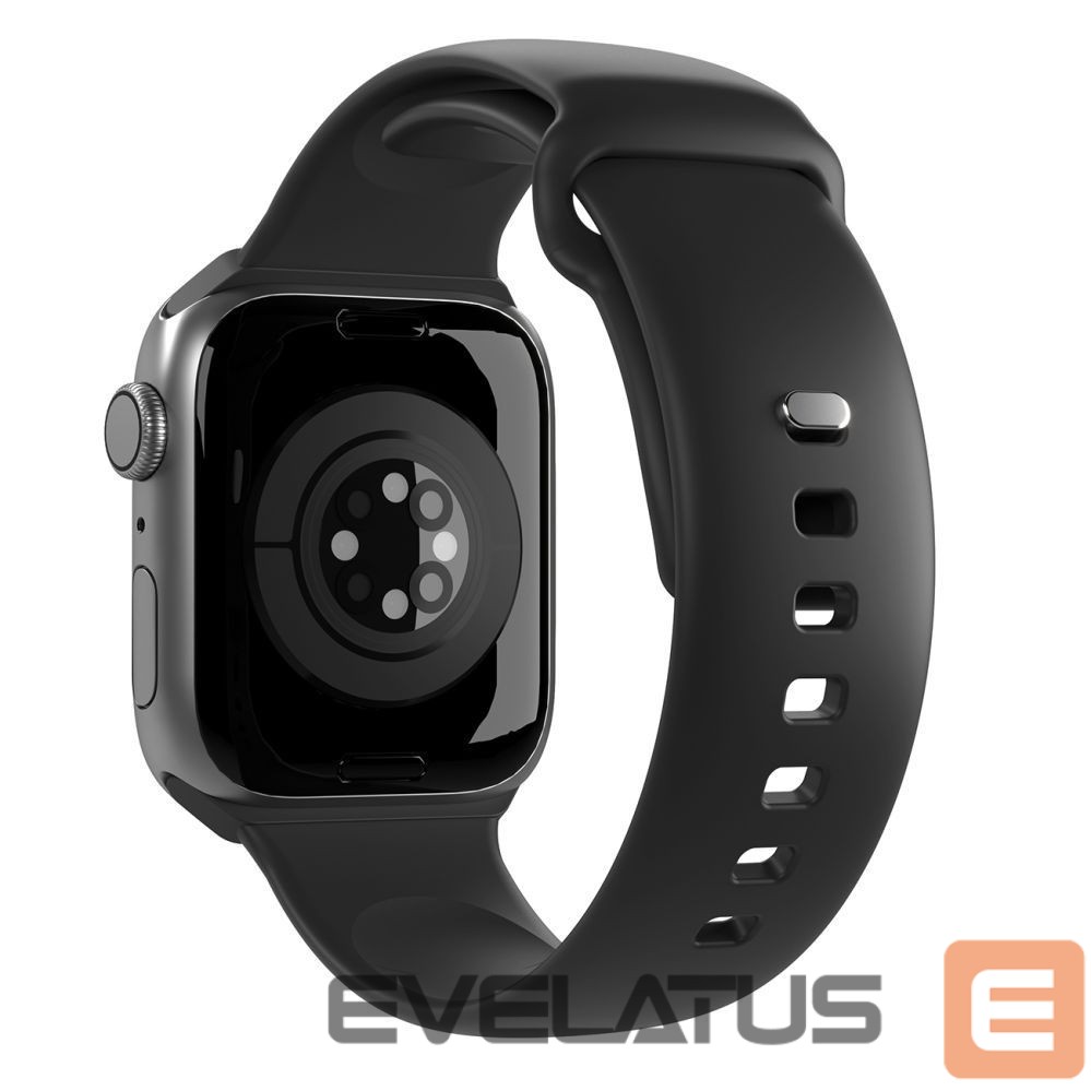 Rihm Puro Puro Icon Silicone Strap for Apple Watch 38 / 40 / 41 mm - Black (2 pcs.)