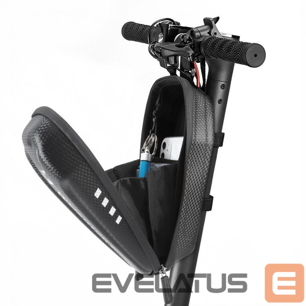 Jalgratta tarvik Wozinsky Wozinsky Waterproof Scooter Handlebar Bag 2L Black (WSB3BK)