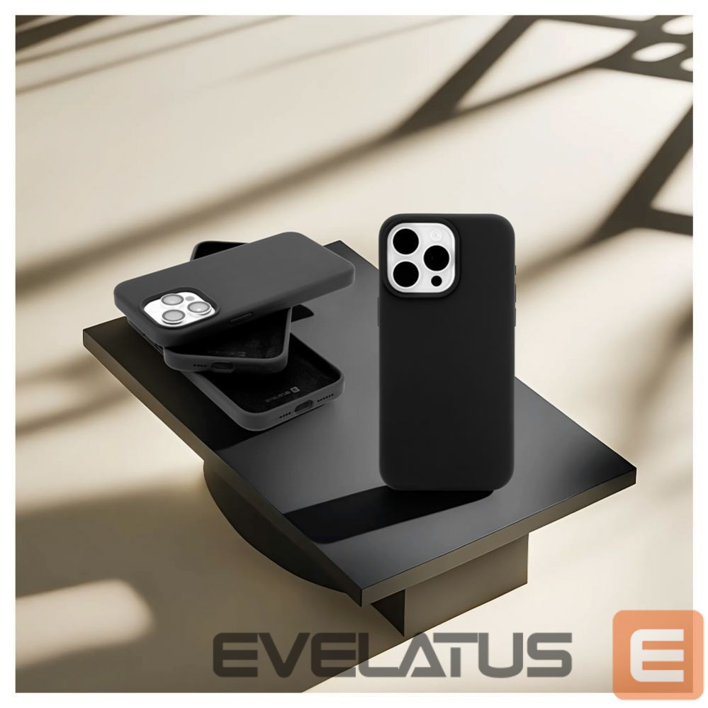 Tagakaaned Evelatus Apple iPhone 13 Pro Premium Magsafe Soft Touch Silicone Case Black