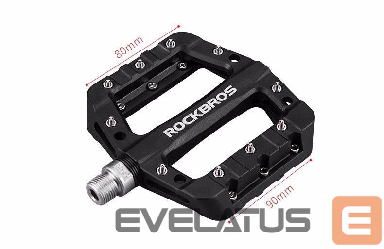 Jalgratta tarvik Rockbros Rockbros 2017-12CBK Nylon Bicycle Pedal Set - Black