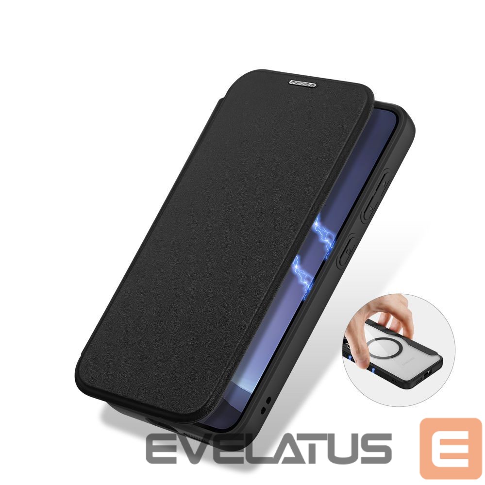 Tagakaaned Dux Ducis Dux Ducis Skin X Pro case for Samsung Galaxy S25+ with MagSafe and wallet - black