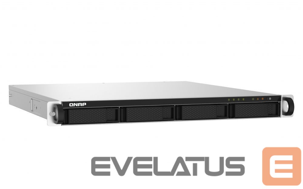 Mälupulk QNAP 4-Bay NAS TS-432PXU-2G Up to 4 SATA 6Gb/s, 3Gb/s, AL324 ARM Cortex-A57 Quad-Core, Processor frequency 1.7 GHz, 2 GB, DDR4, 2x10 Gigabit Ethernet SFP+; 2x2.5 Gigabit Ethernet; PCIe Gen 2 x2; 4x USB 3.2 Gen 1