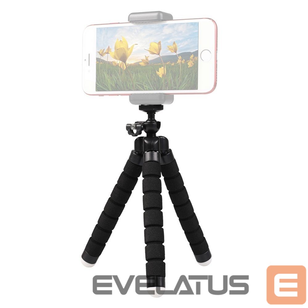 Kaameratarvik Hurtel Eleastic tripod for a phone and a selfie camera