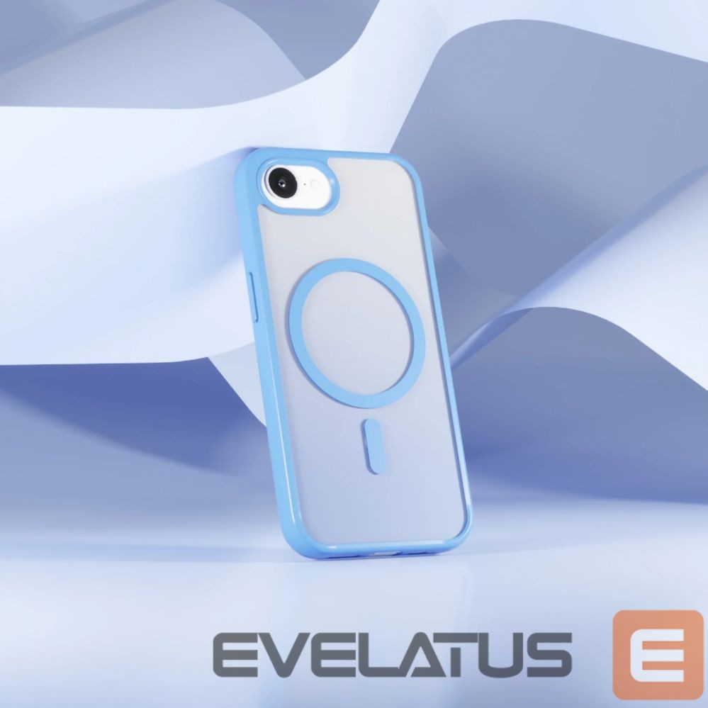 Tagakaaned Puro Puro Cover in TPU "GRADIENT" with Magsafe and gradient effect for iPhone 16E, blue