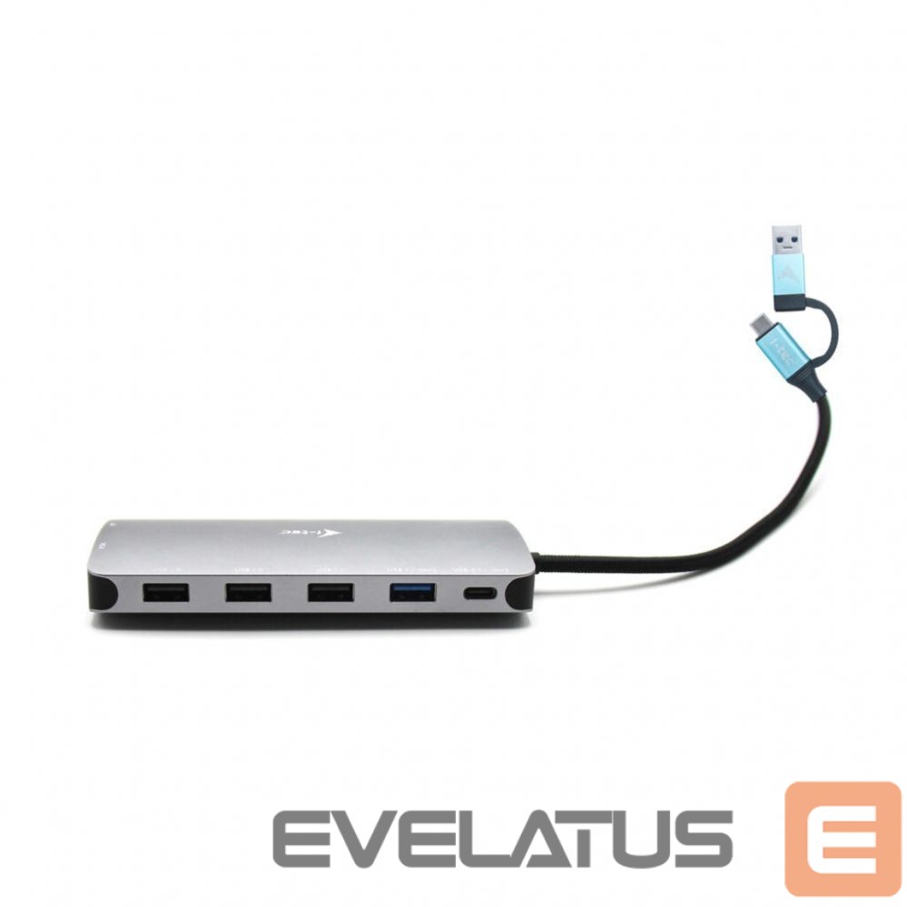 Arvutitarvikud I-TEC I-TEC USB-C Metal Nano Dock 3xDisplay+PD