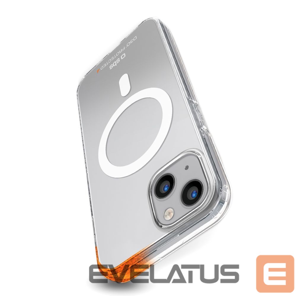 Tagakaaned SBS SBS D3O MagSafe Case for iPhone 14 / 13 - Transparent