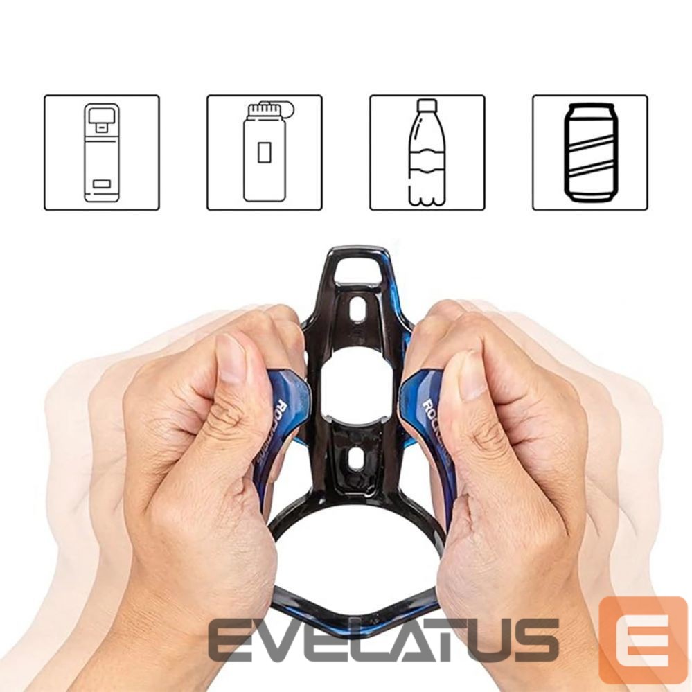 Jalgratta tarvik Rockbros Black || Blue