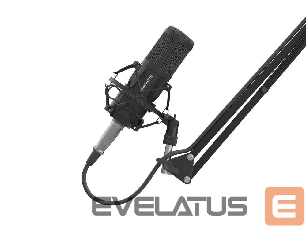 Muu arvutitarvik Genesis Gaming Microphone Radium 300 Black, Wired