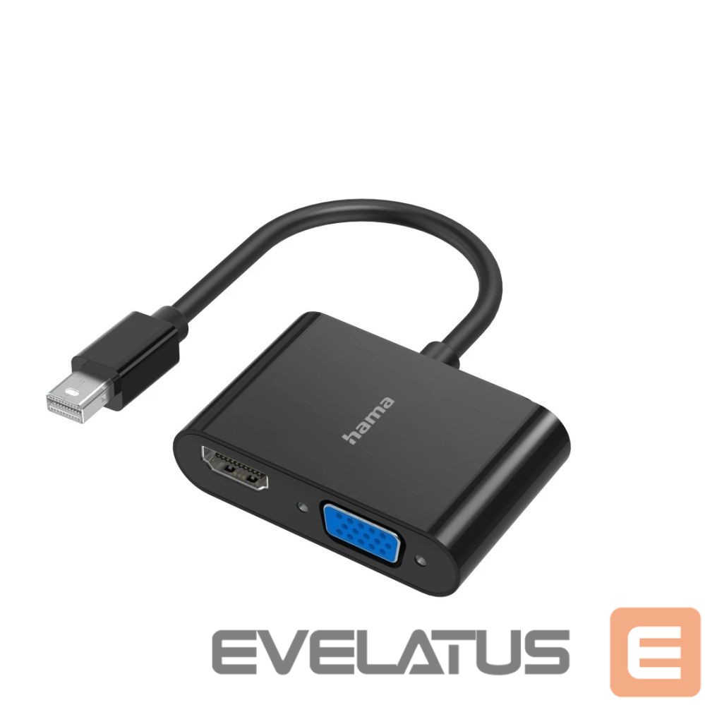 Muu arvutitarvik Hama Hama 00200330 Video Adapter, 2In1, Mini-Dp - HDMI - Vga