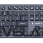 Arvuti klaviatuur Gembird  KEYBOARD +MOUSE WRL ENG/DESKTOP BK KBS-WCH-04 