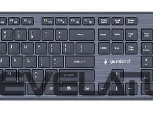 Arvuti klaviatuur Gembird  KEYBOARD +MOUSE WRL ENG/DESKTOP BK KBS-WCH-04 