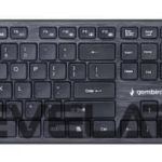 Arvuti klaviatuur Gembird  KEYBOARD +MOUSE WRL RUS/DESKTOP KBS-WCH-04-RU 