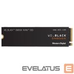 Kõvaketas SSD Western Digital  SSD||Black SN850X|4TB|M.2|PCIE|NVMe|Write speed 6600 MBytes/sec|Read speed 7300 MBytes/sec|2.38mm|TBW 2400 TB|WDS400T2X0E 