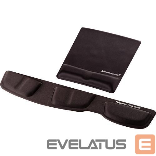 Arvutihiir Fellowes MOUSE PAD WRIST SUPPORT/BLACK 9181201