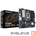 Intel protsessori emaplaat Gigabyte  Mainboard||Intel B760 Express|LGA1700|Micro-ATX|Memory DDR4|Memory slots 4|2xPCI-Express 3.0 1x|1xPCI-Express 4.0 16x|2xM.2|1x15pin D-sub|1xHDMI|1xDisplayPort|6xUSB 2.0|5xUSB 3.2|1xUSB-C|1xPS/2|1xRJ45|3xAudio port|B760MD3HPDDR4 