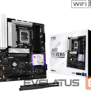 Intel protsessori emaplaat Asrock  Mainboard||Memory DDR5|Memory slots 4|1xPCI-Express 4.0 16x|1xPCI-Express 5.0 16x|1xM.2|1xHDMI|1xDisplayPort|1xAudio-In|1xAudio-Out|1xMicrophone|2xUSB 2.0|6xUSB 3.2|1xUSB-C|1xRJ45|B860PRORSWIFI 