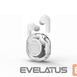 Kõrvaklapid Gembird  HEADSET BLUETOOTH/WHITE TWST-01-W 