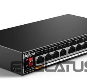 Võrgulülitid DAHUA  Switch||Desktop/pedestal|8x10Base-T / 100Base-TX|PoE ports 4|60 Watts|SF1008LP 