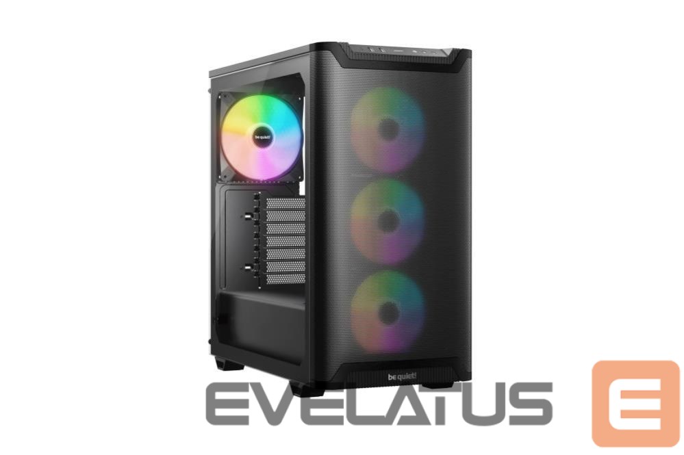 Arvuti korpus BE QUIET Case||PURE BASE 501 LX|MidiTower|Case product features Transparent panel|Not included|ATX|MicroATX|MiniITX|Colour Black|BGW78