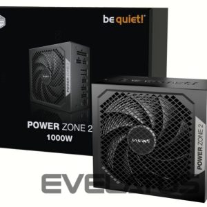 Toiteplokk BE QUIET  Power Supply||POWER ZONE 2|1000 Watts|Peak Power 1070 Watts|Efficiency 80 PLUS PLATINIUM|MTBF 100000 hours|BP008EU 