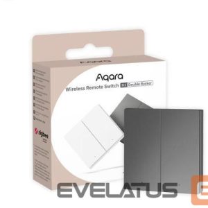 Nutikas seade AQARA  SMART HOME WRL REMOTE SWITCH/DOUBLE H1 WRS-R02 G 