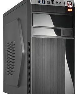 Arvuti korpus GOLDEN TIGER  Case||Baltimore 530|MiniTower|Not included|MicroATX|Colour Black|BALTIMORE5302USB2+2USB3 