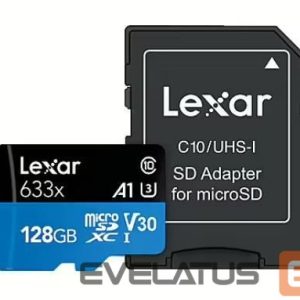 Muu arvutitarvik Lexar  MEMORY MICRO SDXC 128GB UHS-I/W/A LMSBLPL128G-BNANG 