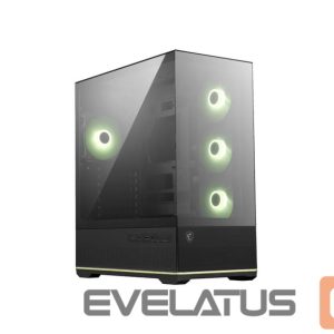 Arvuti korpus MSI  Case||MAG PANO 110R PZ|MidiTower|Case product features Transparent panel|Not included|Colour Black|MAGPANO110RPZ 