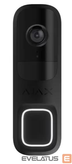 Videotelefonid AJAX VIDEO DOORBELL/BLACK 66391