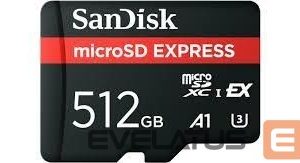Muu arvutitarvik SANDISK BY WESTERN DIGITAL  MEMORY MICRO SDXC 512GB UHS-I/SDSQXFN-512G-GN4NN 