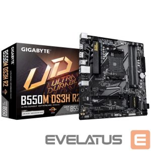 AMD protsessori emaplaat Gigabyte  Mainboard||AMD B550|SAM4|Micro-ATX|Memory DDR4|Memory slots 4|B550MDS3HR2 