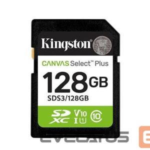 Muu arvutitarvik Kingston  MEMORY SDXC 128GB UHS-I/SDS3/128GB 