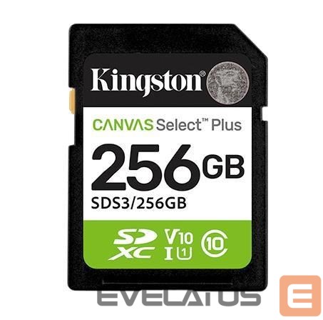 Muu arvutitarvik Kingston MEMORY SDXC 256GB UHS-I/SDS3/256GB