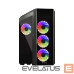 Arvuti korpus Chieftec  Case||Scorpion 3 GL-03B-OP|MidiTower|Not included|ATX|MicroATX|MiniITX|Colour Black|GL-03B-OP 
