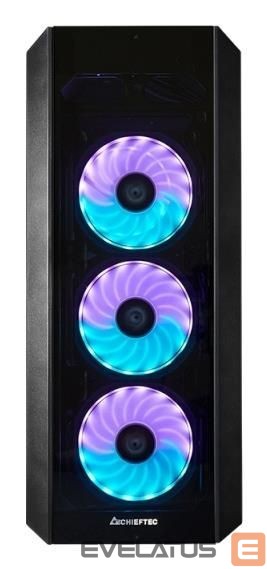 Arvuti korpus Chieftec Case||ATX/micro ATX/Mini-ATX|Black|Midi Tower|PC|GL-03B-UC-OP