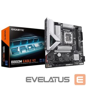 Intel protsessori emaplaat Gigabyte  Mainboard||Intel B860 Express|LGA1851|Micro-ATX|Memory DDR5|Memory slots 2|B860MEAGLEV2 