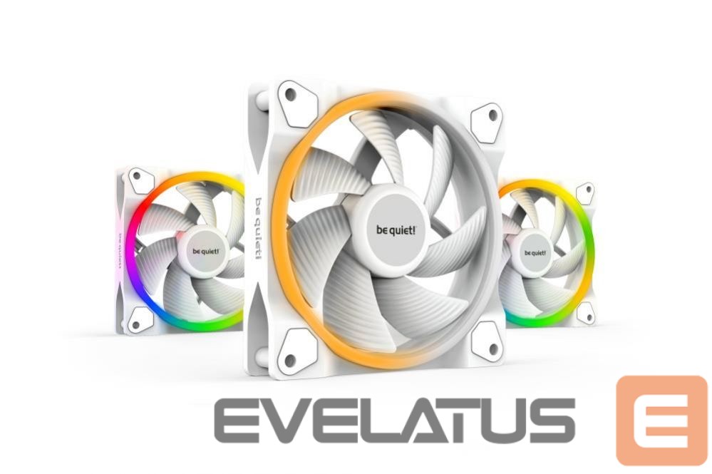 Jahutid BE QUIET CASE FAN 120MM LIGHT WINGS PWM/WHITE PWMBL100