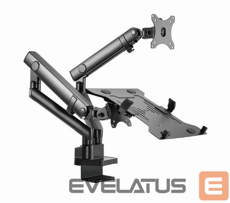 Telerite tarvikud Gembird DISPLAY ACC MOUNTING ARM/NB TRAY MA-DA3-02