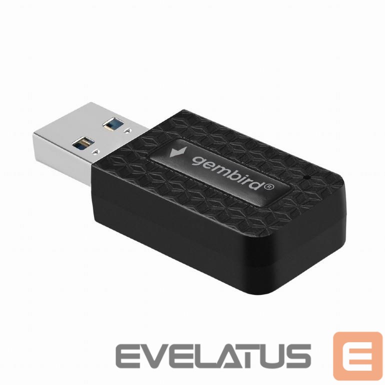 Võrgulülitid Gembird WRL ADAPTER 1300MBPS USB/DUALBAND WNP-UA1300-03