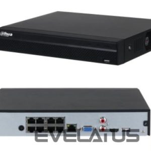 valvetarvikud DAHUA  NET VIDEO RECORDER 8CH 8POE/NVR4108HS-8P-4KS3 