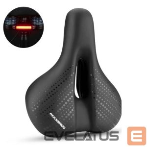 Teine toode Rockbros  Rockbros 38218916002 MTB bicycle saddle + lamp - black 