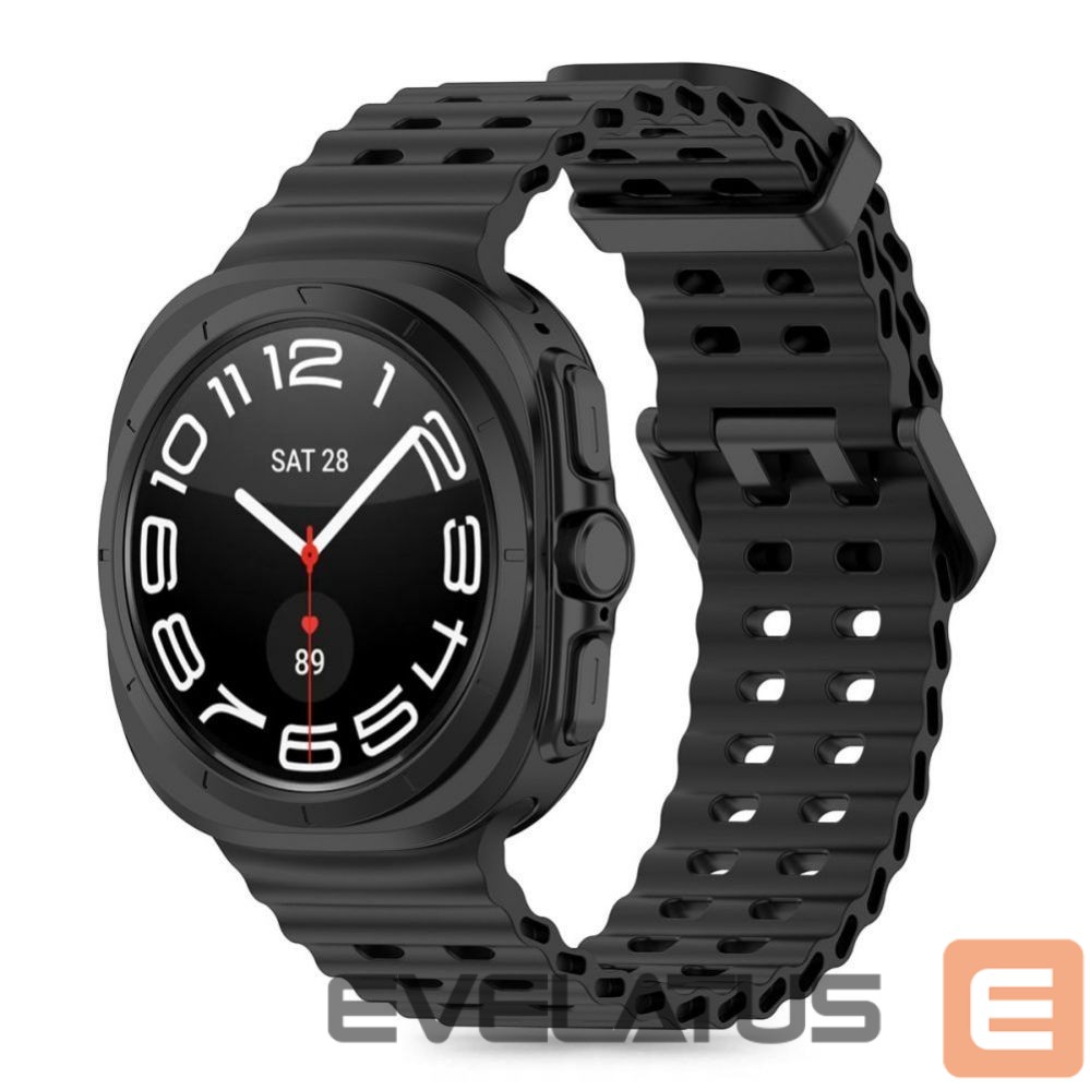 Rihm Tech-Protect Tech-Protect IconBand Pro Strap for Samsung Galaxy Watch Ultra (47mm) - Black