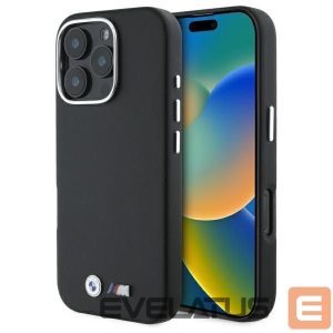Muu telefoni lisavarustus BMW  BMW M Smooth Full Wrapped Metal MagSafe case for iPhone 16 Pro - black 