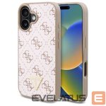 Muu telefoni lisavarustus Guess  Guess New 4G Triangle iPhone 16 Case - White 