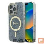 Muu telefoni lisavarustus Guess  Guess IML 4G MagSafe iPhone 16 Pro Case - Blue 